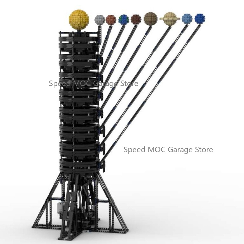 Solar System Orrery - MOC-38774 Sistema Solar Mecánico de 8