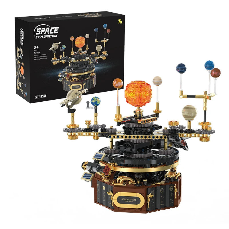 Solar System Orrery - Bloques de Construcción STEM, Kit de