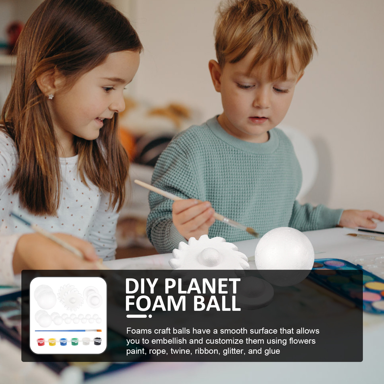Science Project - 2 juegos de bolas de espuma