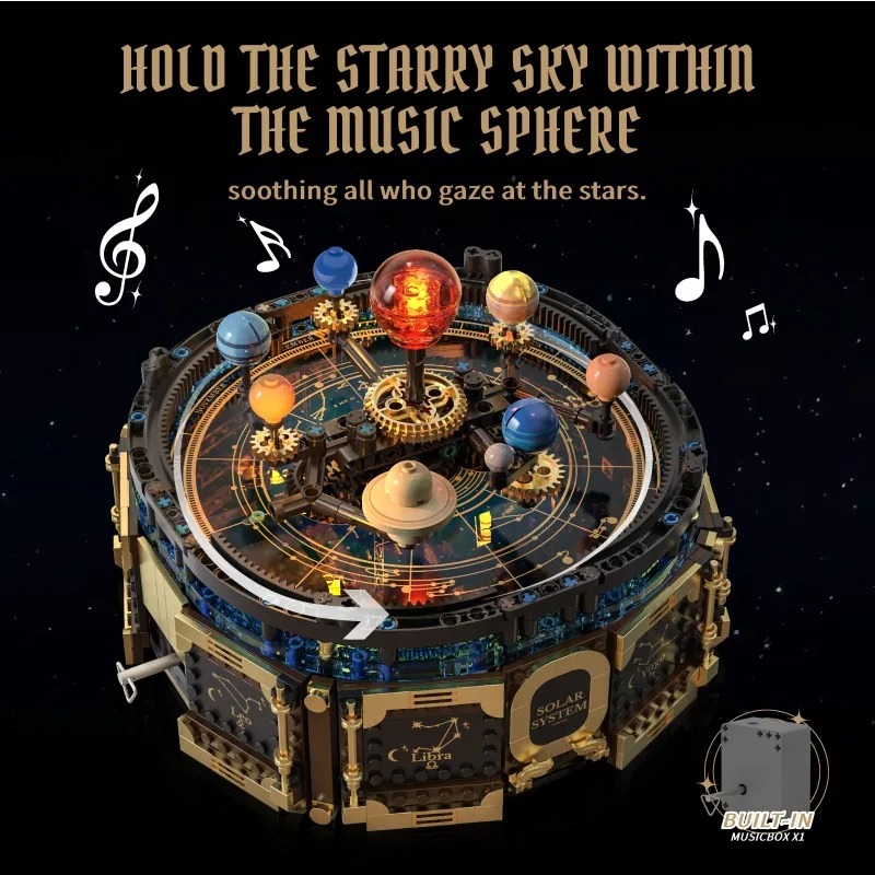 Set de Bloques de Construcción - Solar System Orrery reseña y precio