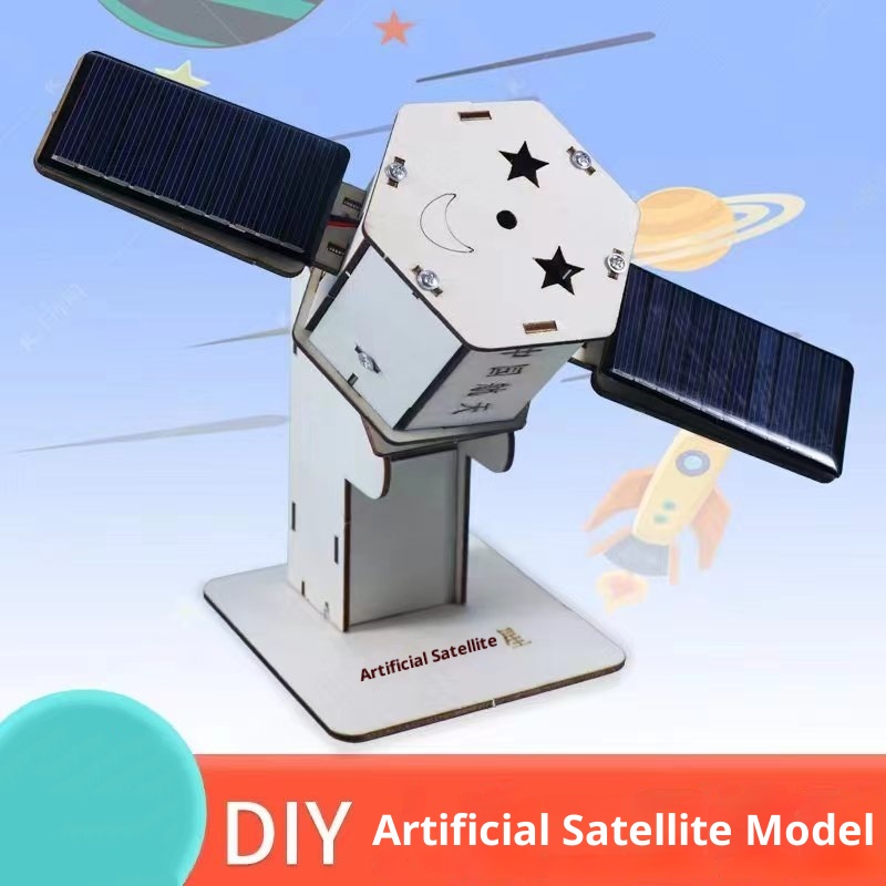 DIY satélite Solar montaje Art - Science Project reseña y precio