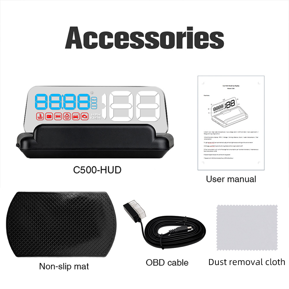 C500/T900, OBD/GPS HUD, Pantal - Anemometer Wind Speed reseña y precio