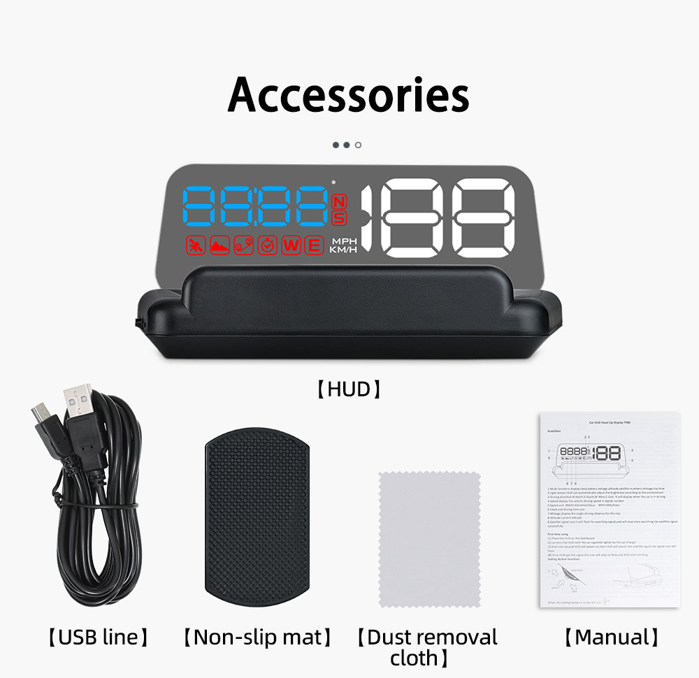 C500/T900, OBD/GPS HUD, Pantal - Anemometer Wind Speed reseña y precio