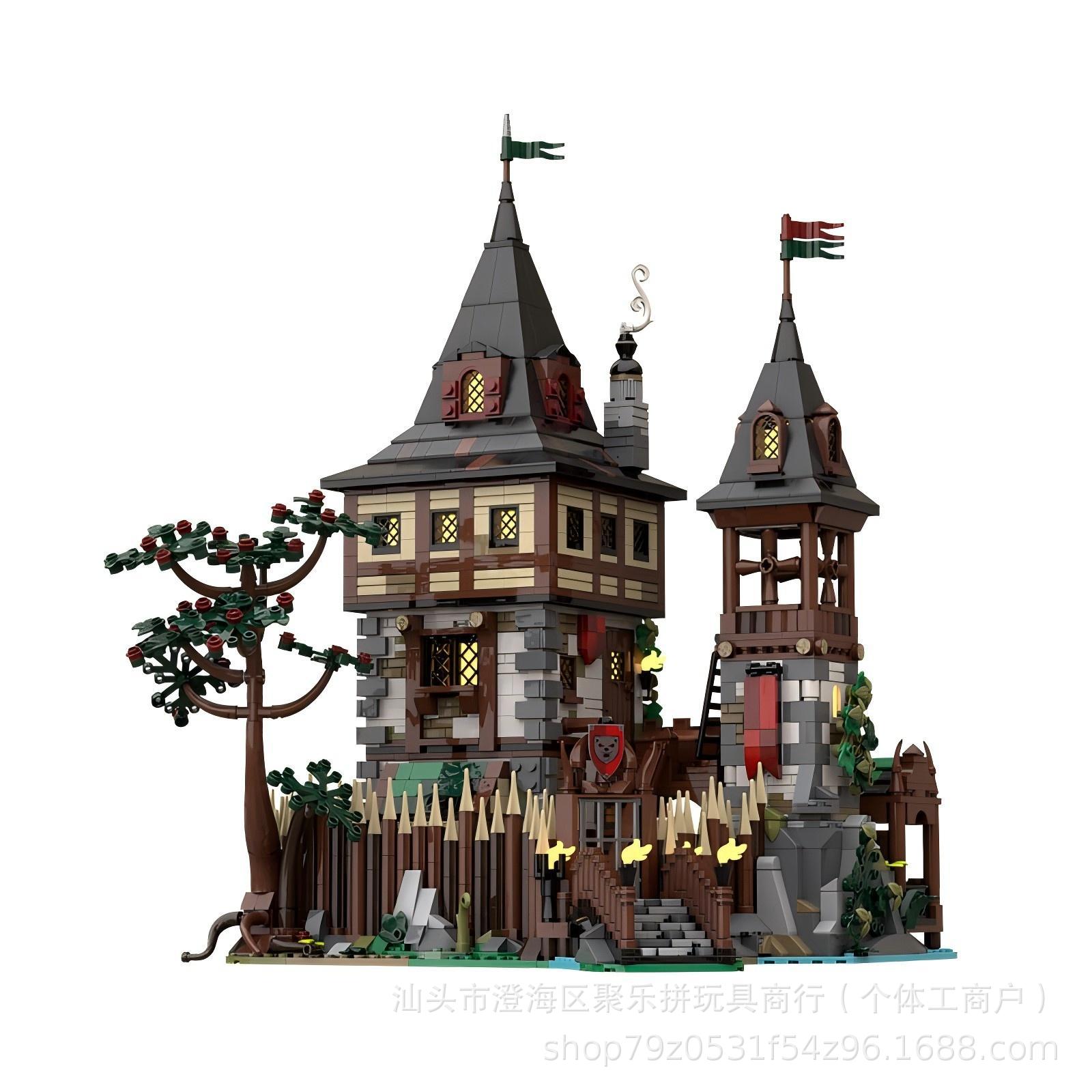 MOC Bear King Castle mosaico d - Science And Hobby reseña y precio