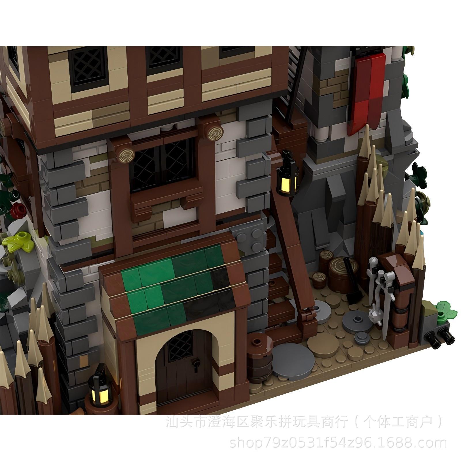MOC Bear King Castle mosaico d - Science And Hobby reseña y precio